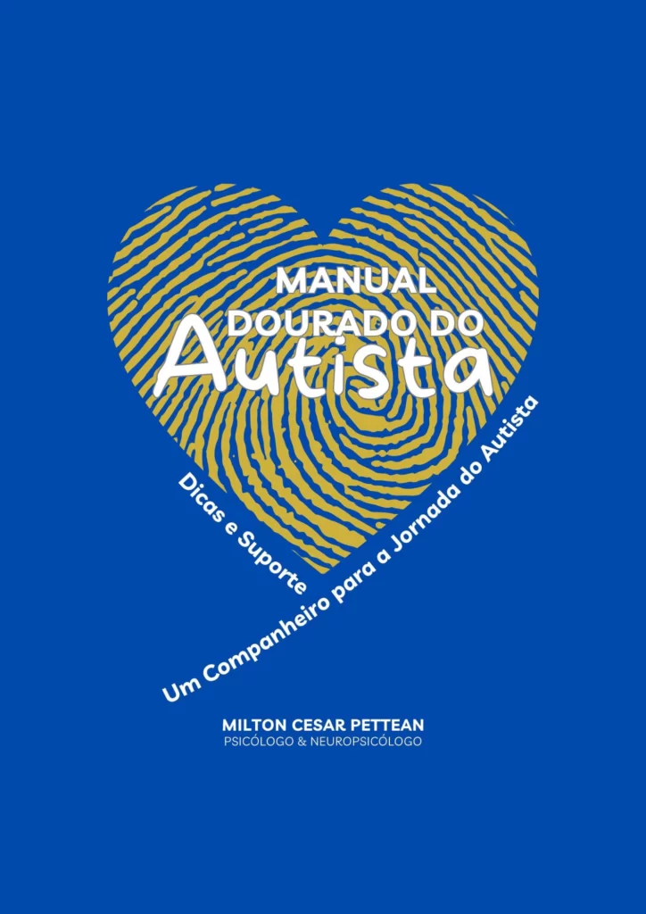 Capa de livro manual do autista
